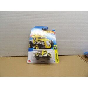Hot Wheels GOTTA GO Experimotors Yellow 1:64 Diecast Race Truck Pickup